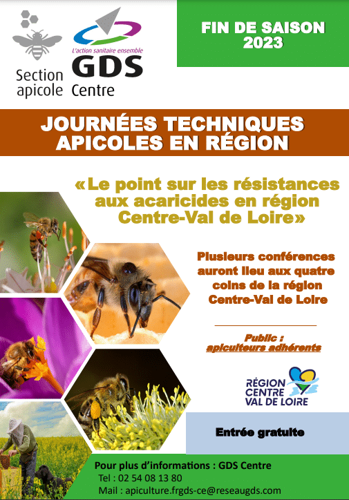 Journée technique apicole : point sur les résistances aux acaricides en région