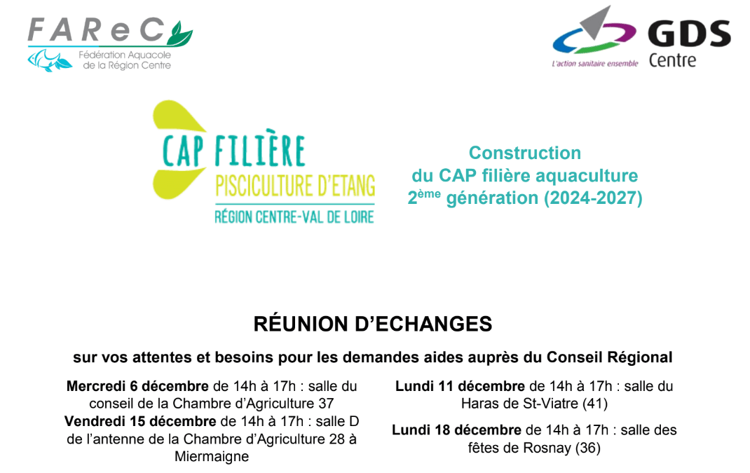 CAP aquaculture - réunion d'échanges